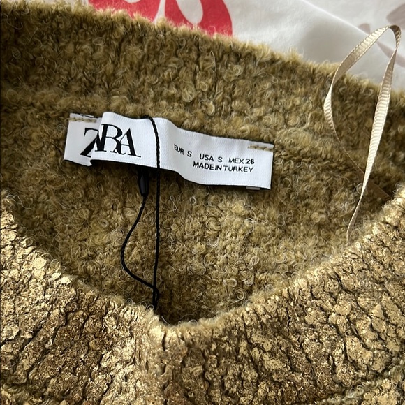 Gold Metallic Shimmering Texture and Fitted Silhouette(new without tags) - Picture 12 of 14